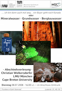 Poster Abschiedsvorlesung
